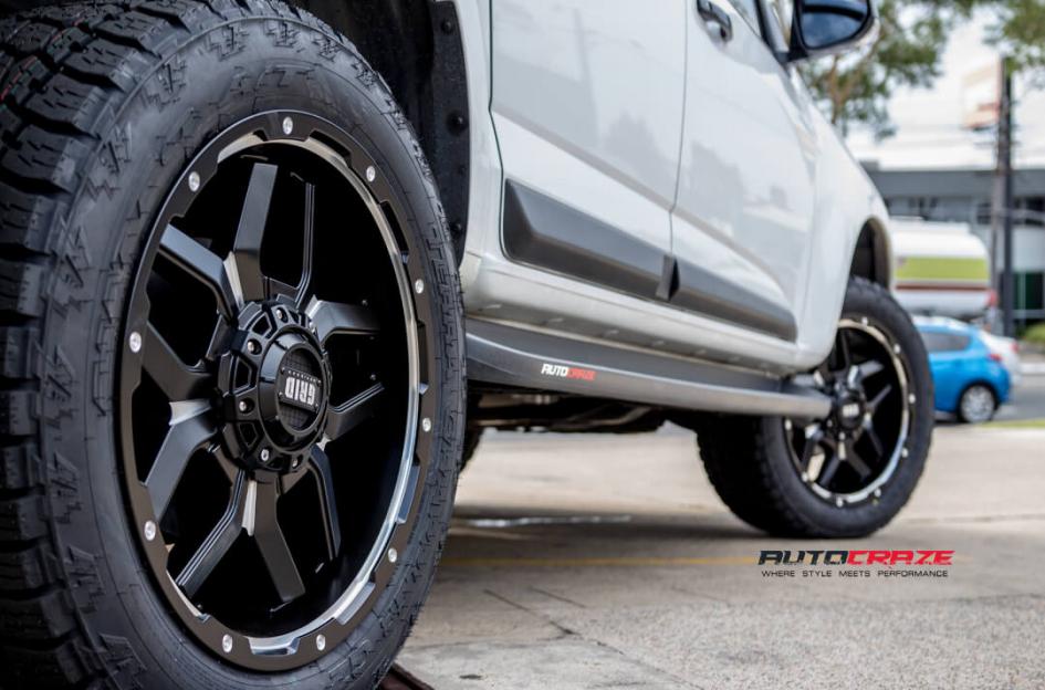 HOLDEN COLORADO GD07 MATTE BLACK MILLED